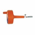 Thrifco Plumbing 1/4 Inch x 15 Ft Plastic Drum Drain Auger 4400726